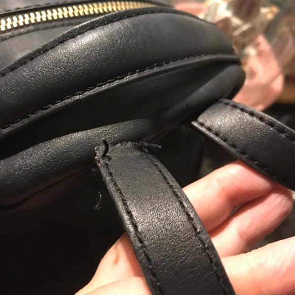 Backpack Black Purse Perfect Size great Quality FINAL SALE main image 5